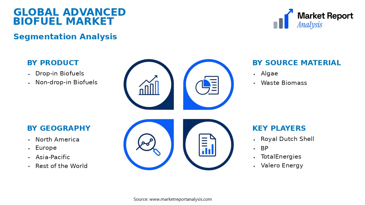 Advanced Biofuel Market Segments and Segmentation Analysis Advanced Biofuel Market Segments and Segmentation Analysis