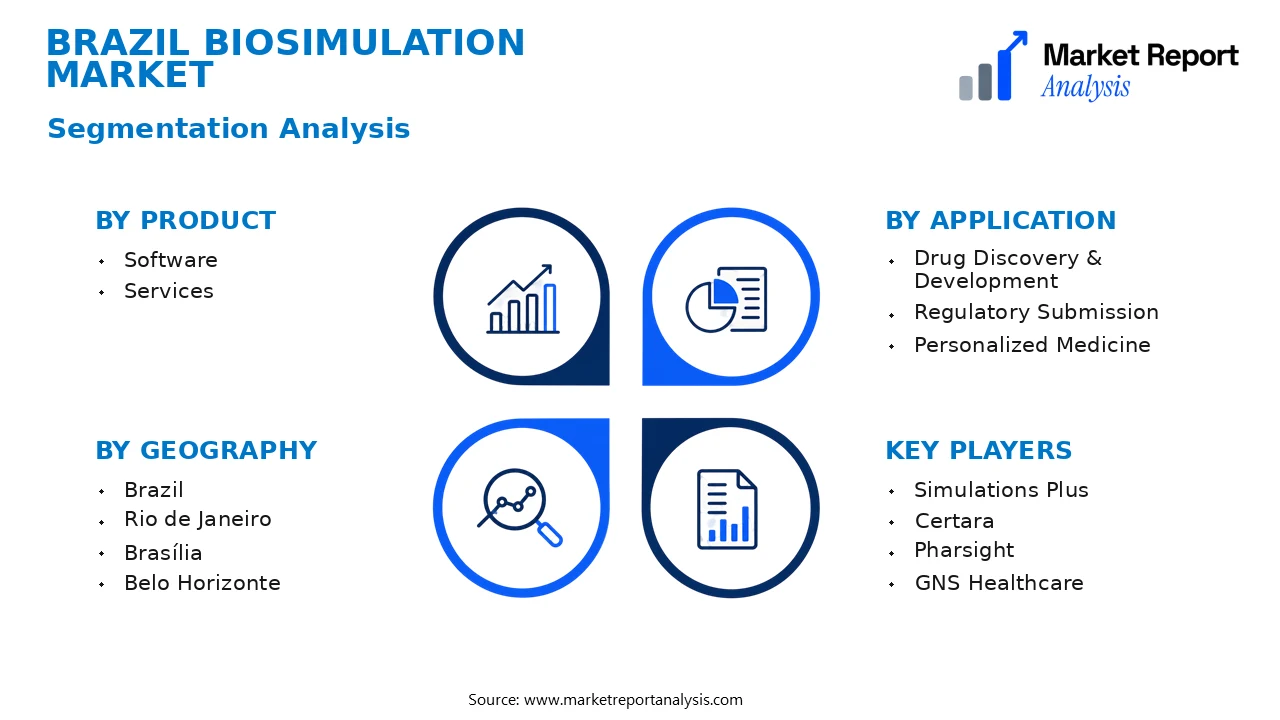 Brazil Biosimulation Market Segments and Segmentation Analysis Brazil Biosimulation Market Segments and Segmentation Analysis