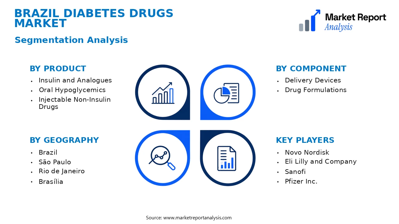 Brazil Diabetes Drugs Market Segments and Segmentation Analysis Brazil Diabetes Drugs Market Segments and Segmentation Analysis