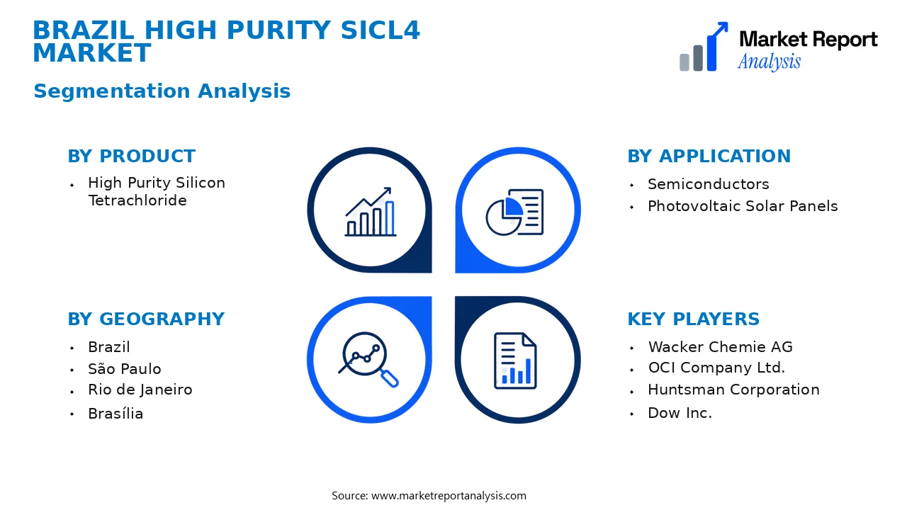 Brazil High Purity SiCl4 Market Segments and Segmentation Analysis