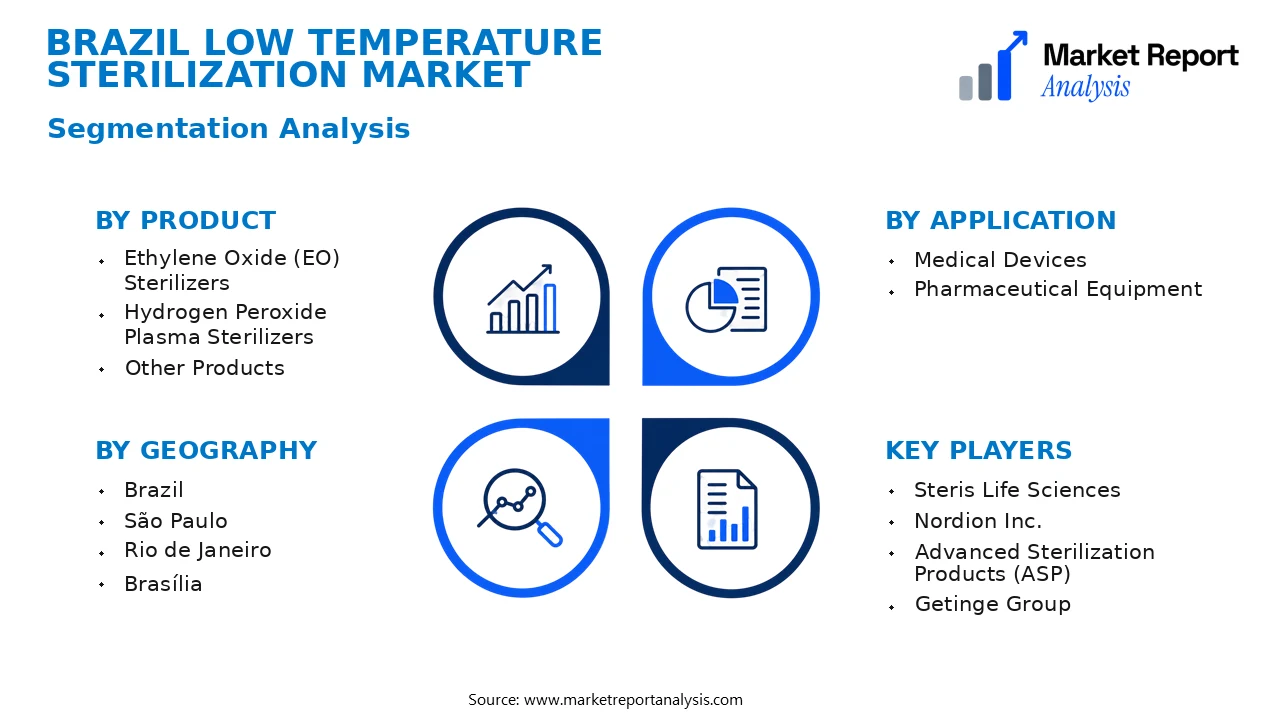 Brazil Low Temperature Sterilization Market Segments and Segmentation Analysis