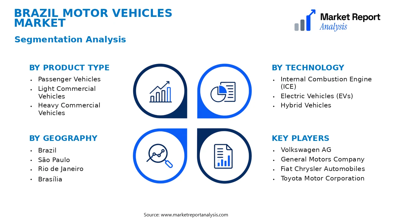 Brazil Motor Vehicles Market Segments and Segmentation Analysis Brazil Motor Vehicles Market Segments and Segmentation Analysis