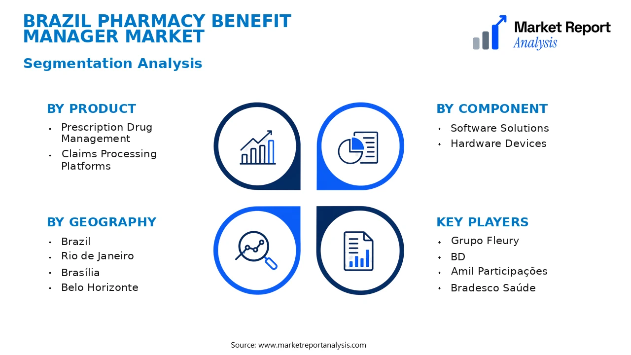 Brazil Pharmacy Benefit Manager Market Segments and Segmentation Analysis Brazil Pharmacy Benefit Manager Market Segments and Segmentation Analysis