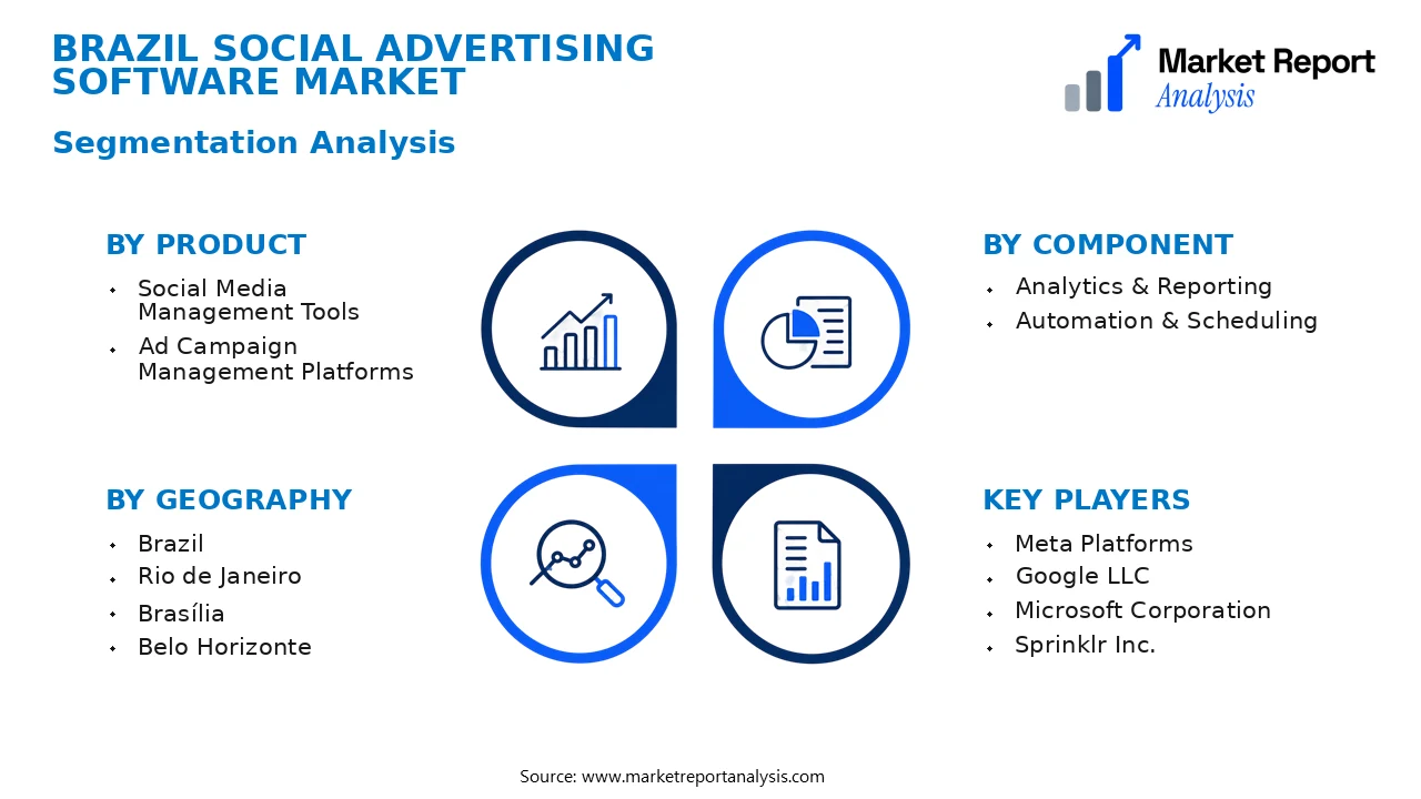 Brazil Social Advertising Software Market Segments and Segmentation Analysis