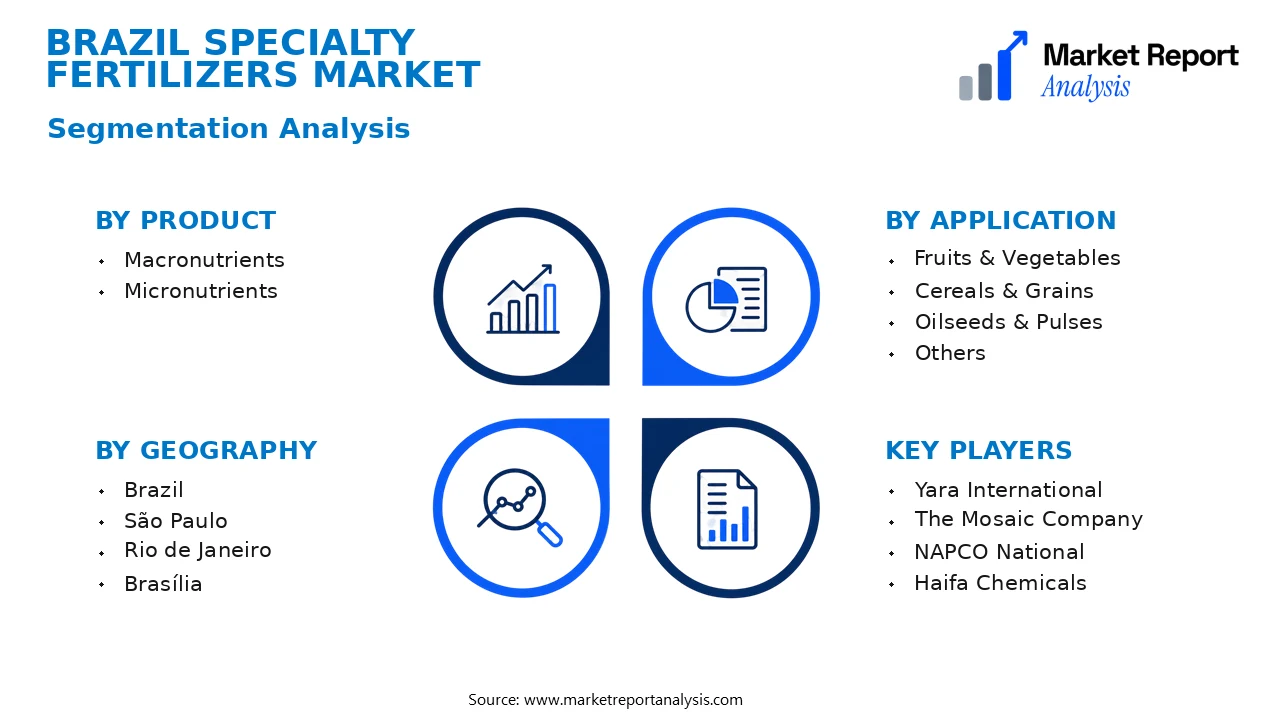 Brazil Specialty Fertilizers Market Segments and Segmentation Analysis Brazil Specialty Fertilizers Market Segments and Segmentation Analysis