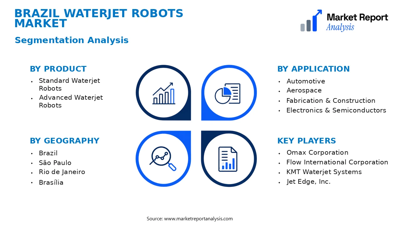 Brazil Waterjet Robots Market Segments and Segmentation Analysis