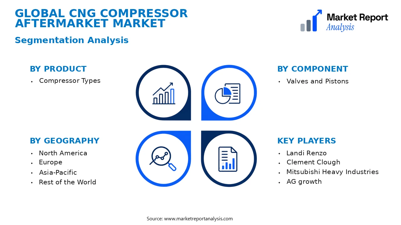 CNG Compressor Aftermarket Market Segments and Segmentation Analysis