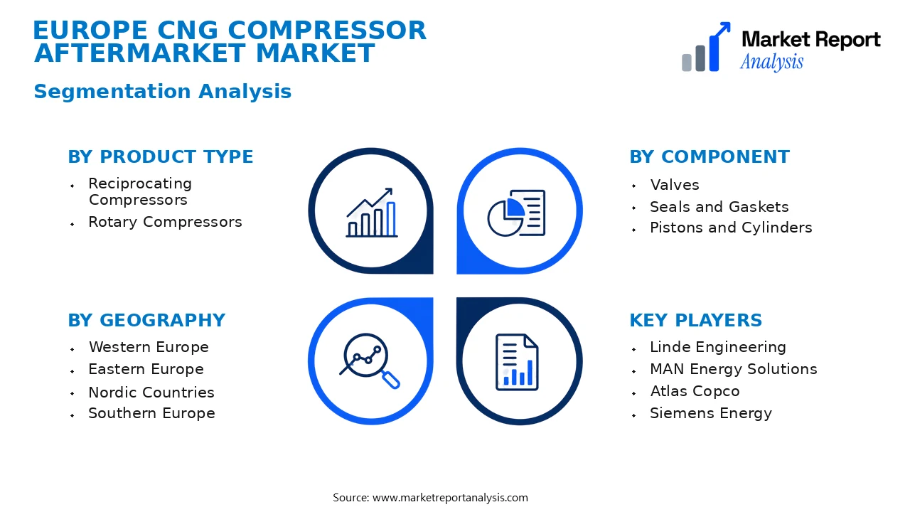 Europe CNG Compressor Aftermarket Market Segments and Segmentation Analysis
