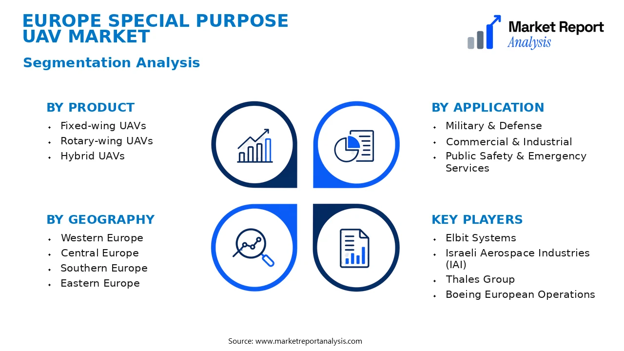 Europe Special Purpose Uav Market Segments and Segmentation Analysis