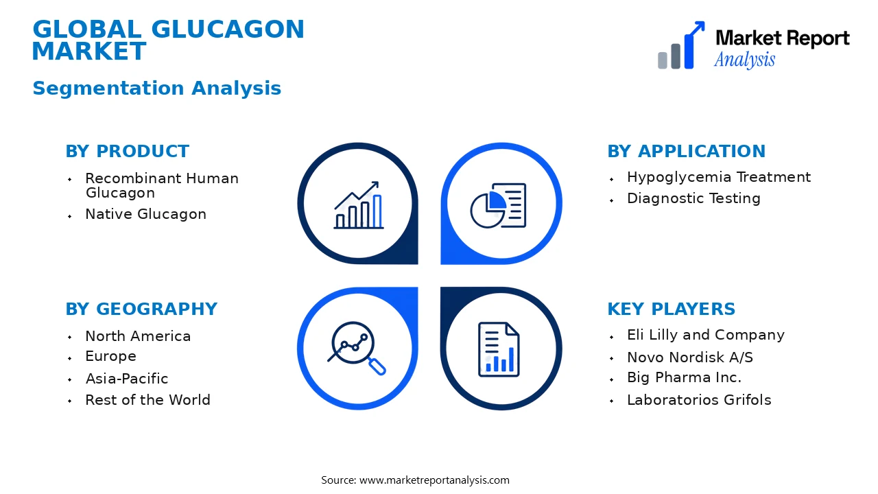Glucagon Market Segments and Segmentation Analysis Glucagon Market Segments and Segmentation Analysis