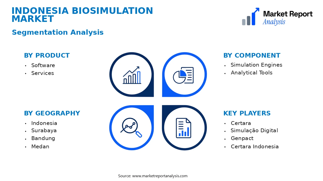 Indonesia Biosimulation Market Segments and Segmentation Analysis Indonesia Biosimulation Market Segments and Segmentation Analysis