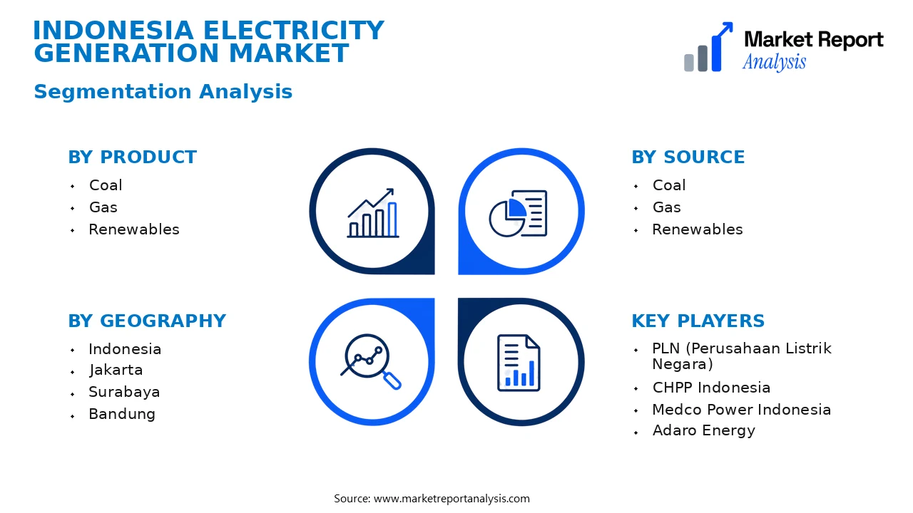 Indonesia Electricity Generation Market Segments and Segmentation Analysis