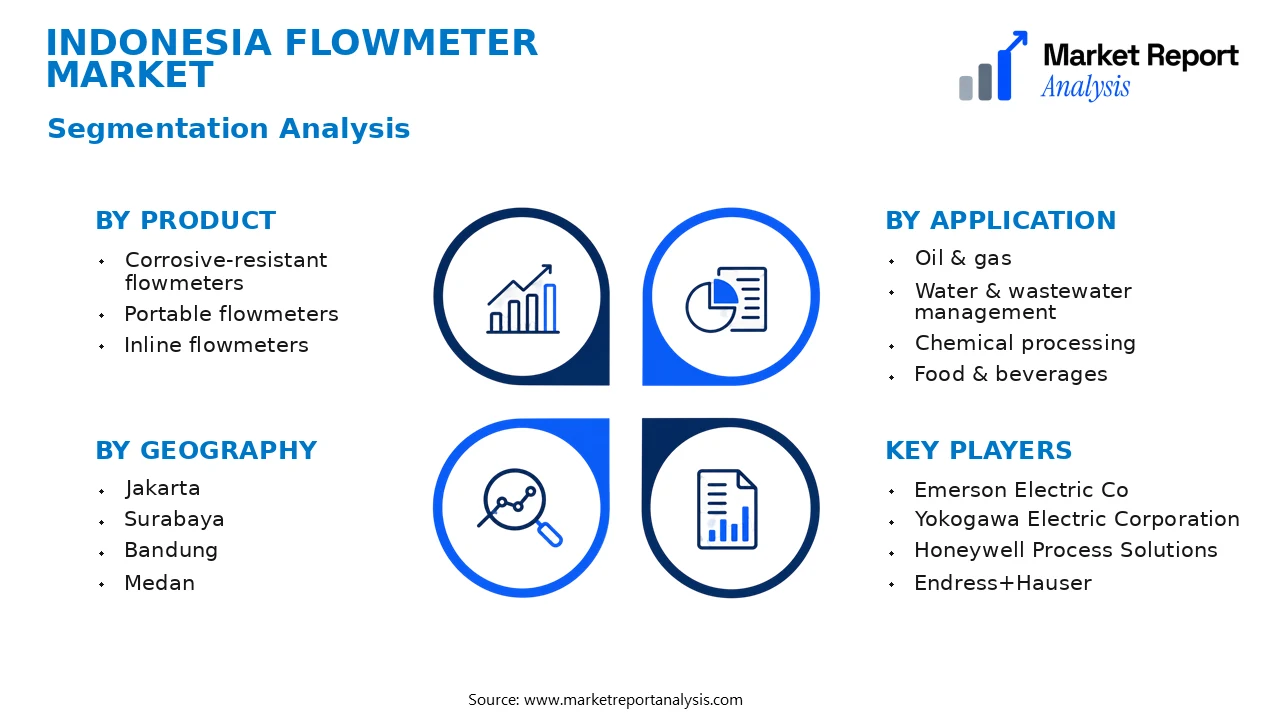 Indonesia Flowmeter Market Segments and Segmentation Analysis Indonesia Flowmeter Market Segments and Segmentation Analysis