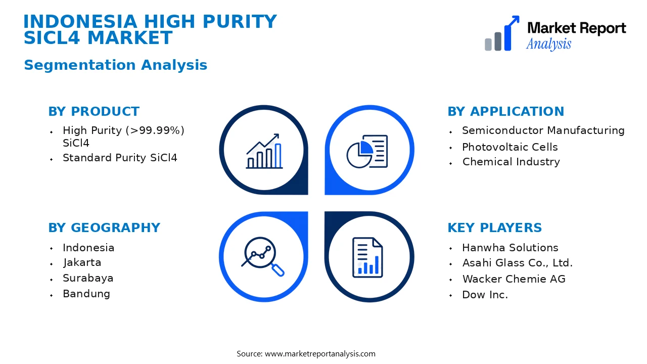 Indonesia High Purity SiCl4 Market Segments and Segmentation Analysis