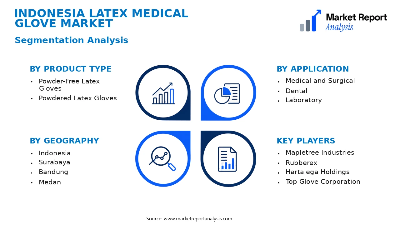 Indonesia Latex Medical Glove Market Segments and Segmentation Analysis Indonesia Latex Medical Glove Market Segments and Segmentation Analysis