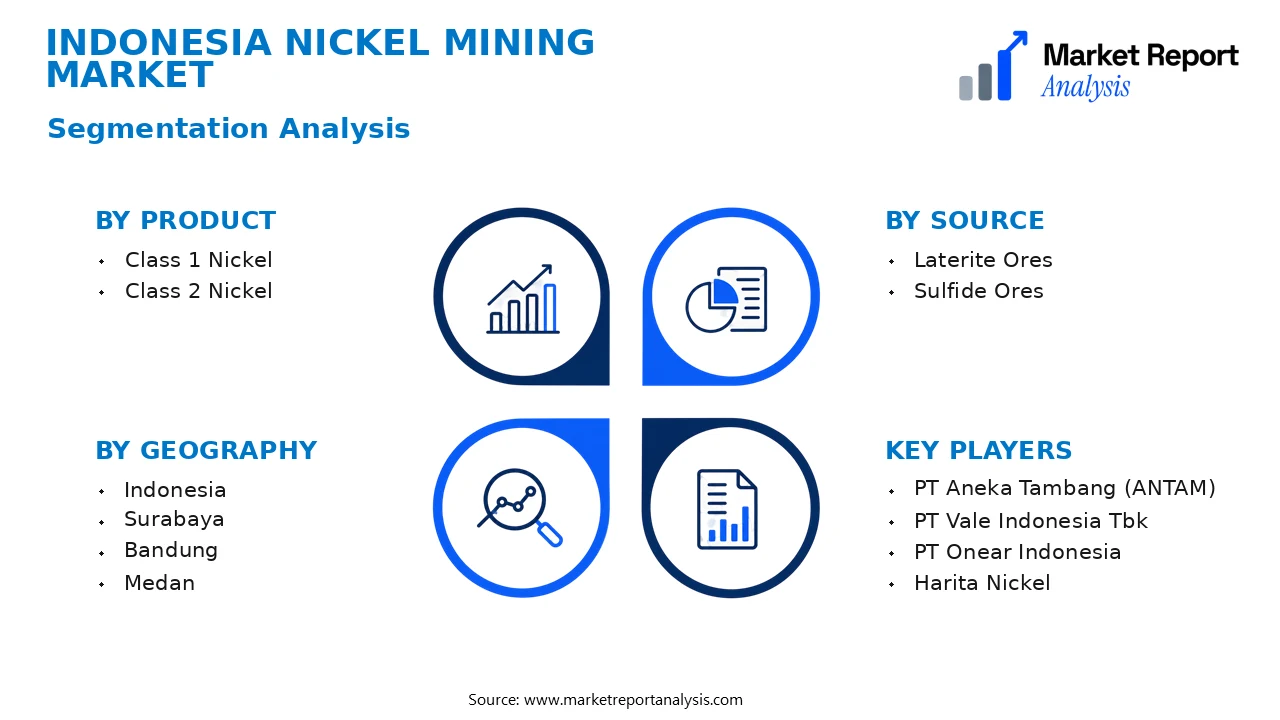 Indonesia Nickel Mining Market Segments and Segmentation Analysis Indonesia Nickel Mining Market Segments and Segmentation Analysis