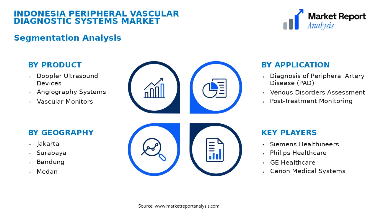 Indonesia Peripheral Vascular Diagnostic Systems Market Segments and Segmentation Analysis Indonesia Peripheral Vascular Diagnostic Systems Market Segments and Segmentation Analysis