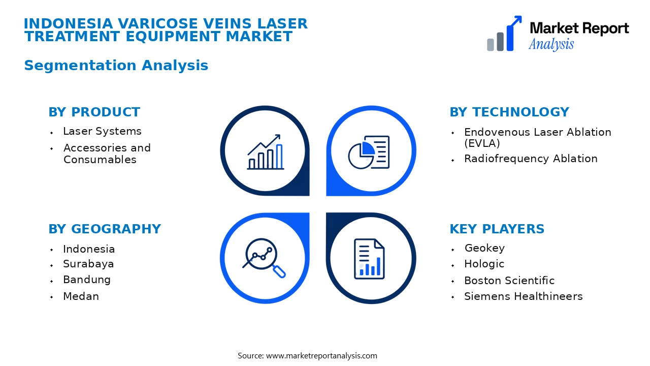 Indonesia Varicose Veins Laser Treatment Equipment Market Segments and Segmentation Analysis Indonesia Varicose Veins Laser Treatment Equipment Market Segments and Segmentation Analysis