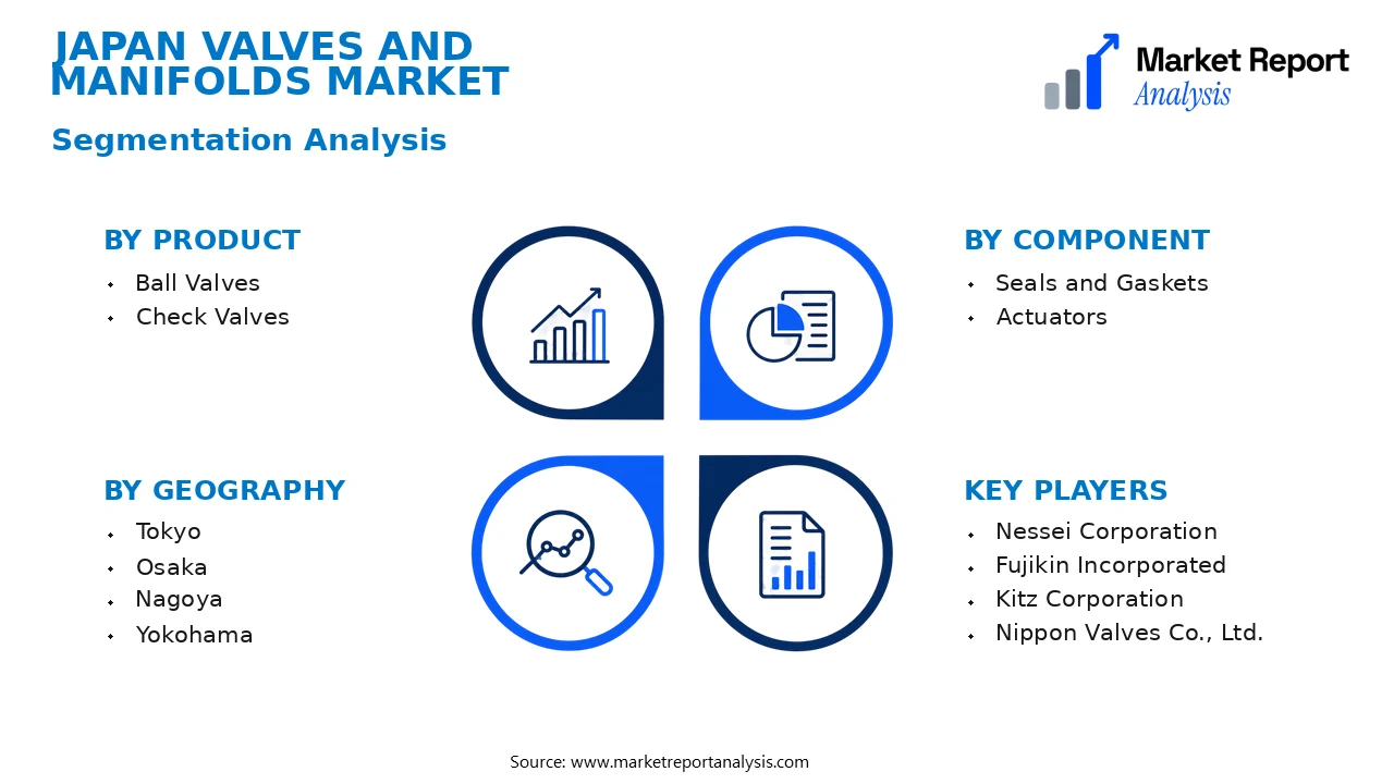 Japan Valves and Manifolds Market Segments and Segmentation Analysis