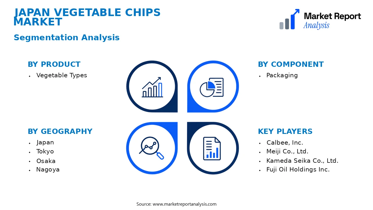 Japan Vegetable Chips Market Segments and Segmentation Analysis Japan Vegetable Chips Market Segments and Segmentation Analysis