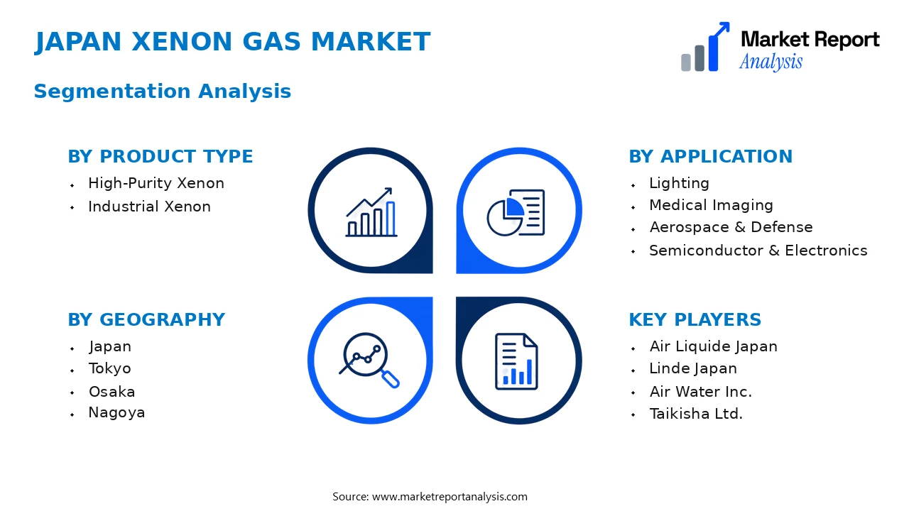 Japan Xenon Gas Market Segments and Segmentation Analysis