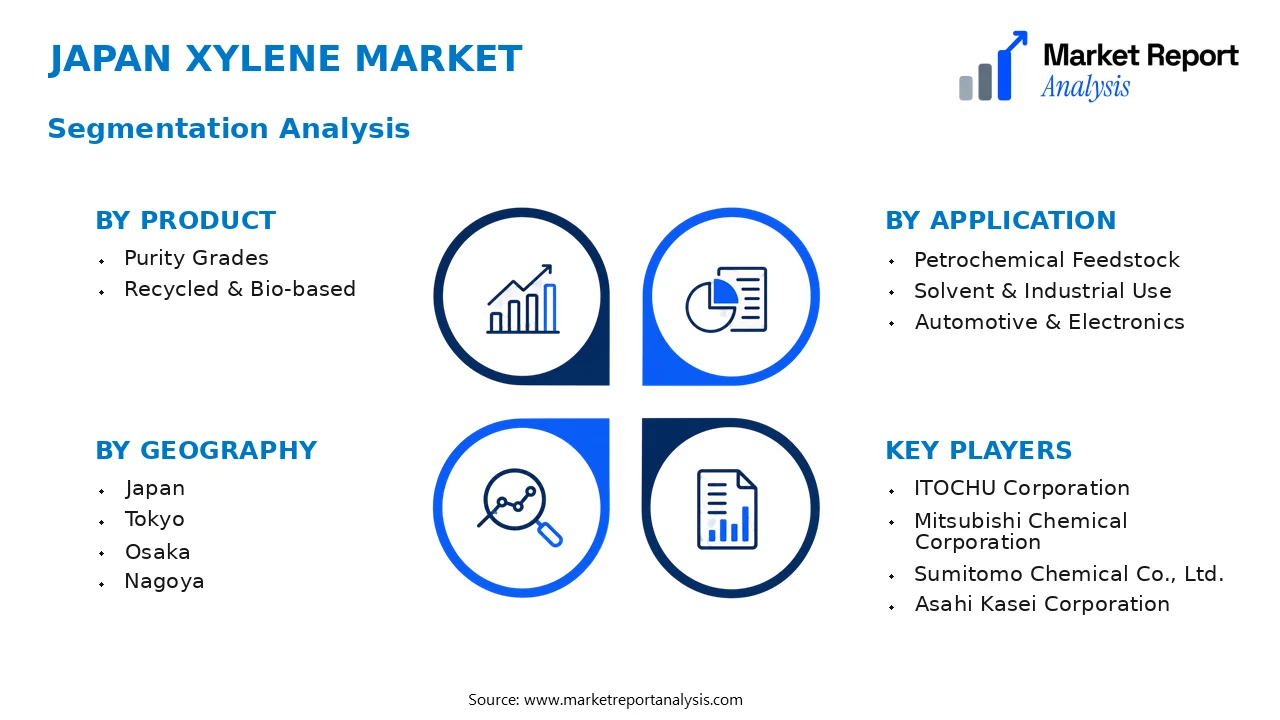 Japan Xylene Market Segments and Segmentation Analysis