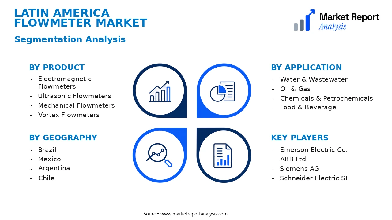 Latin America Flowmeter Market Segments and Segmentation Analysis