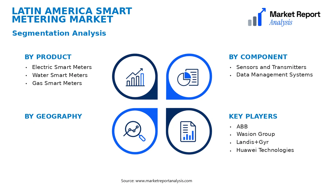 Latin America Smart Metering Market Segments and Segmentation Analysis Latin America Smart Metering Market Segments and Segmentation Analysis