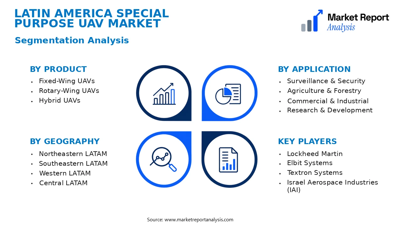 Latin America Special Purpose Uav Market Segments and Segmentation Analysis