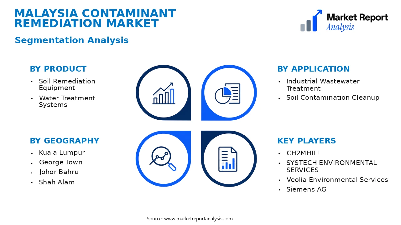 Malaysia Contaminant Remediation Market Segments and Segmentation Analysis Malaysia Contaminant Remediation Market Segments and Segmentation Analysis