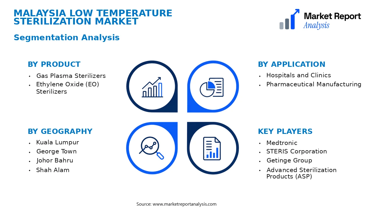 Malaysia Low Temperature Sterilization Market Segments and Segmentation Analysis