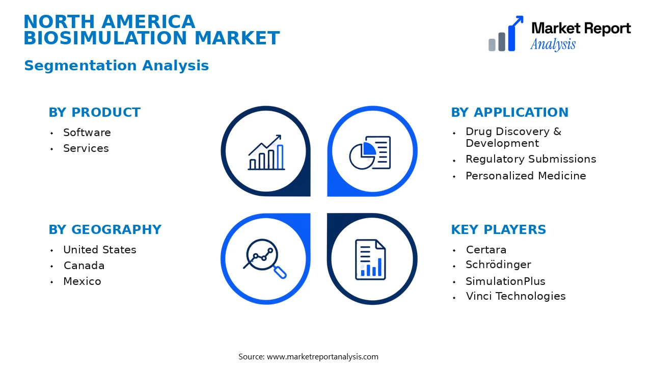 North America Biosimulation Market Segments and Segmentation Analysis