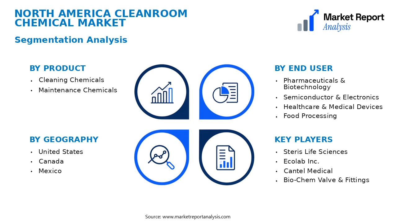 North America Cleanroom Chemical Market Segments and Segmentation Analysis
