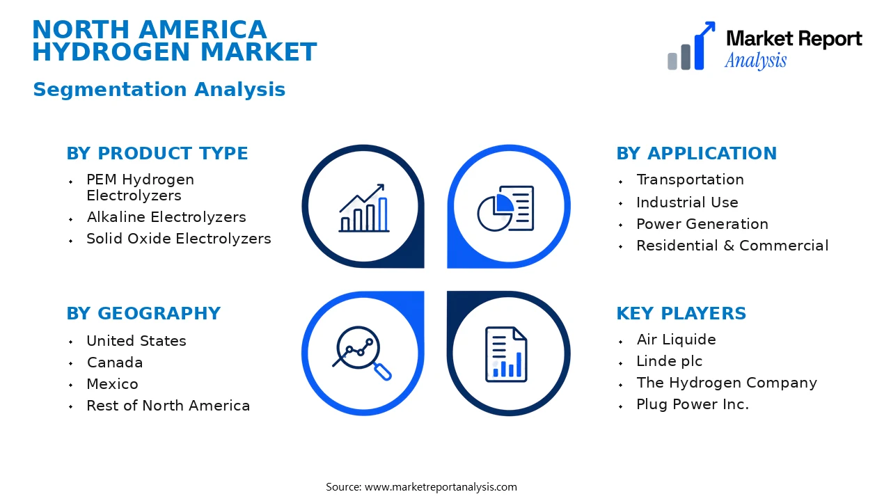 North America Hydrogen Market Segments and Segmentation Analysis