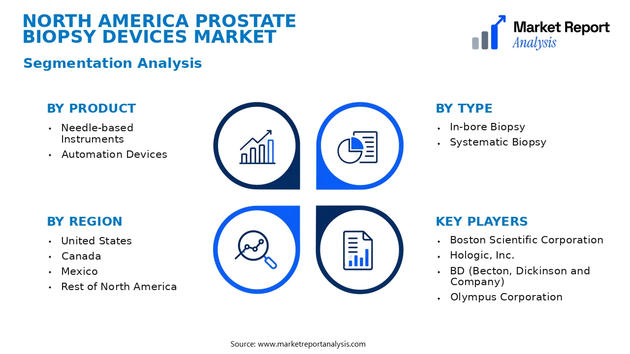 North America Prostate Biopsy Devices Market Segments and Segmentation Analysis North America Prostate Biopsy Devices Market Segments and Segmentation Analysis