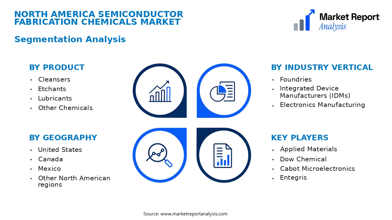 North America Semiconductor Fabrication Chemicals Market Segments and Segmentation Analysis North America Semiconductor Fabrication Chemicals Market Segments and Segmentation Analysis