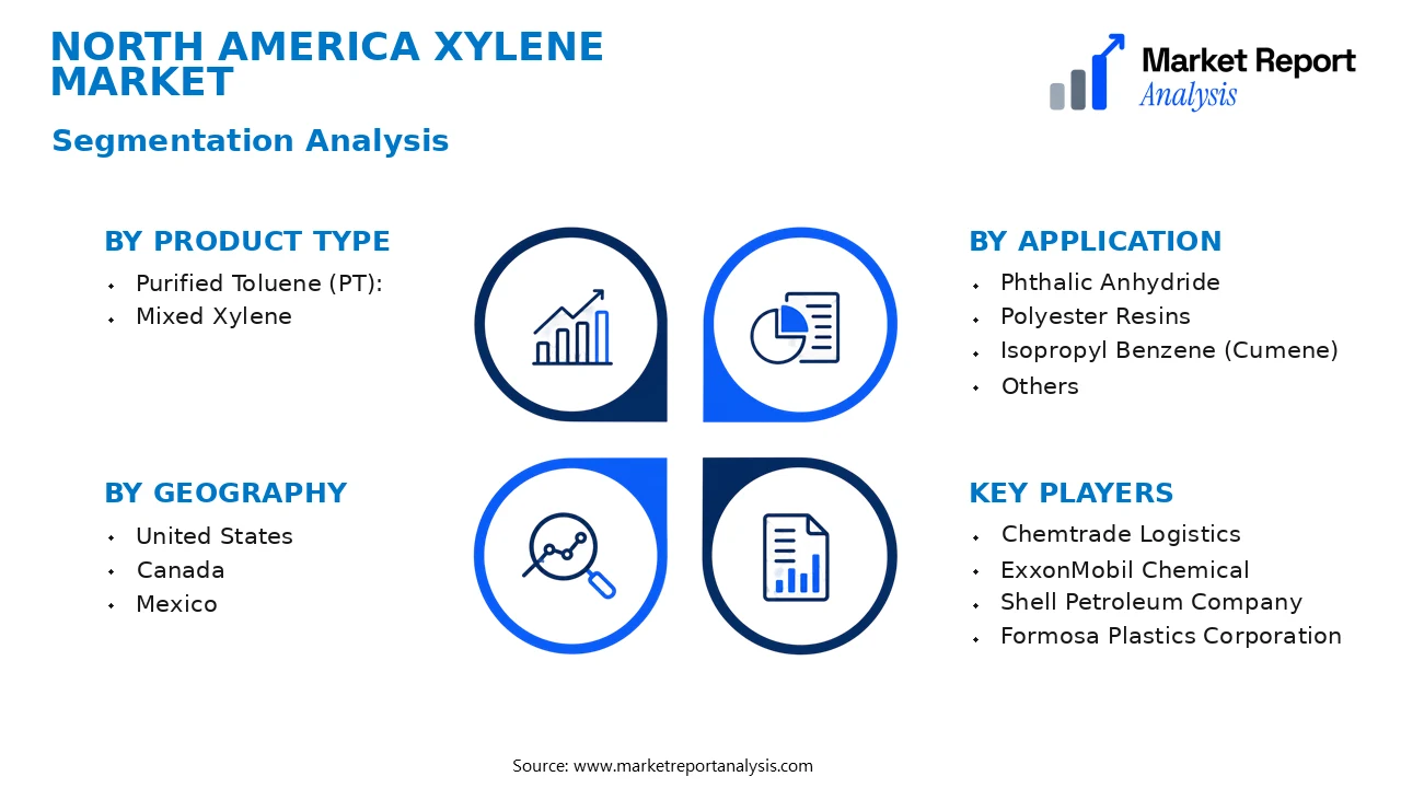 North America Xylene Market Segments and Segmentation Analysis
