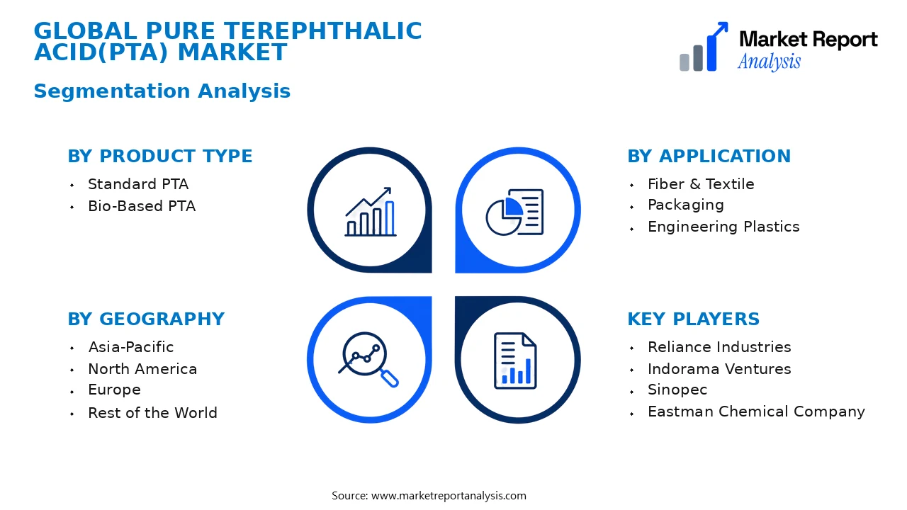 Pure Terephthalic Acid(Pta) Market Segments and Segmentation Analysis