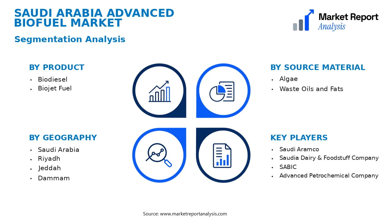 Saudi Arabia Advanced Biofuel Market Segments and Segmentation Analysis Saudi Arabia Advanced Biofuel Market Segments and Segmentation Analysis