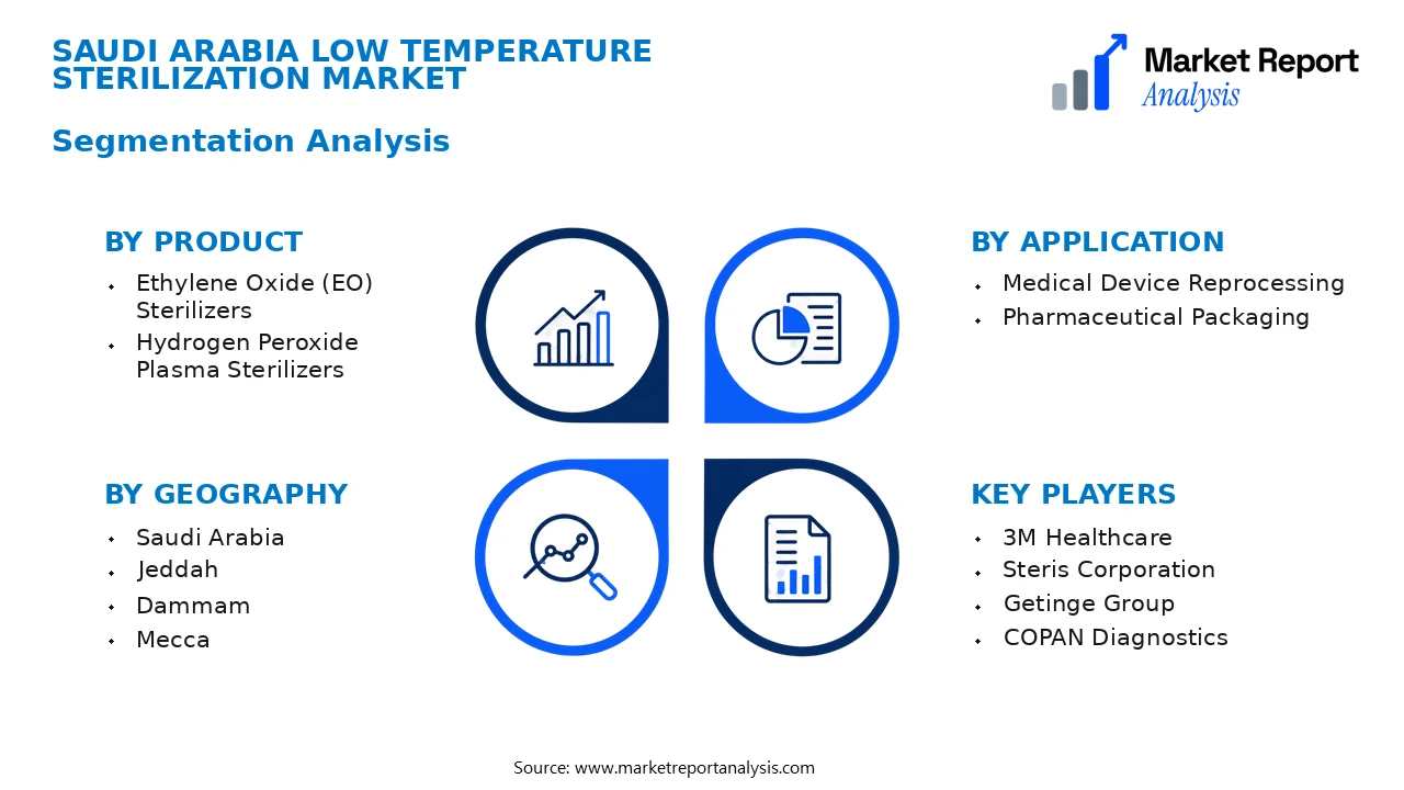 Saudi Arabia Low Temperature Sterilization Market Segments and Segmentation Analysis