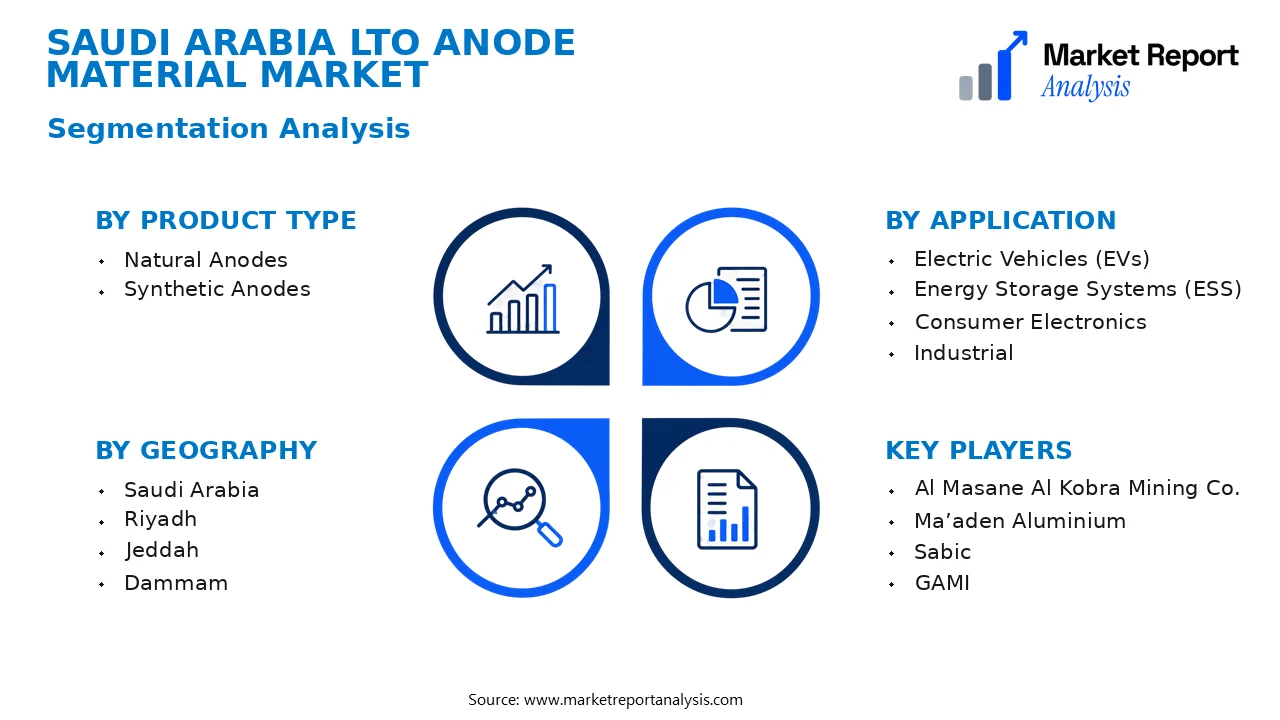 Saudi Arabia Lto Anode Material Market Segments and Segmentation Analysis