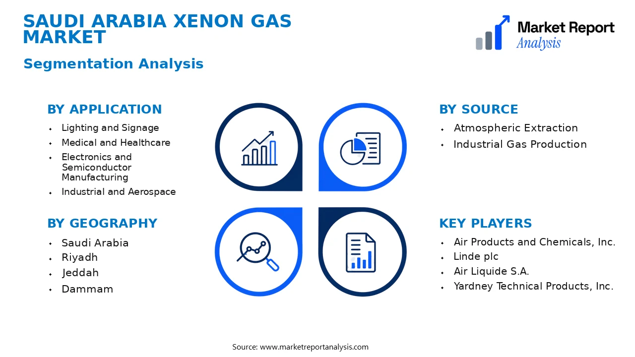 Saudi Arabia Xenon Gas Market Segments and Segmentation Analysis