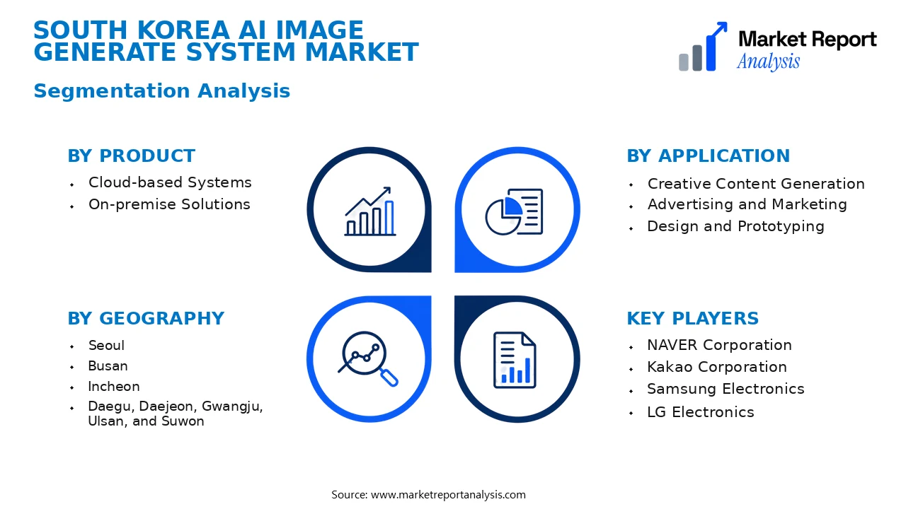 South Korea AI Image Generate System Market Segments and Segmentation Analysis South Korea AI Image Generate System Market Segments and Segmentation Analysis