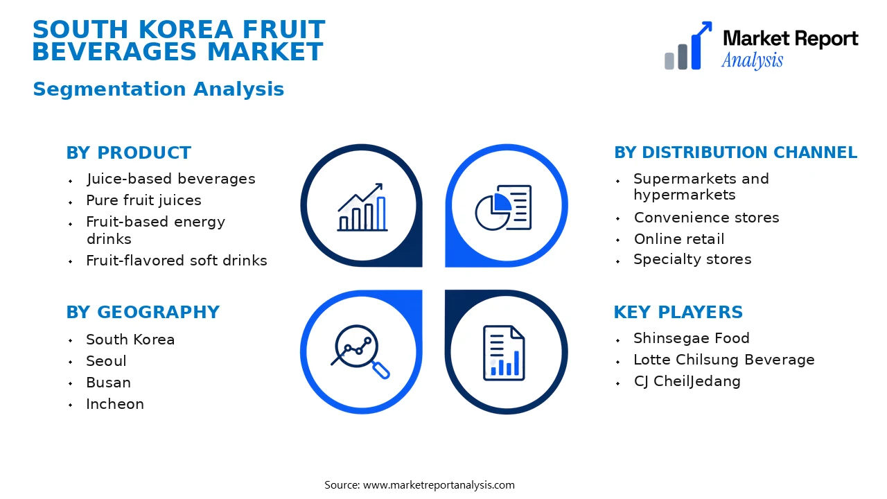 South Korea Fruit Beverages Market Segments and Segmentation Analysis