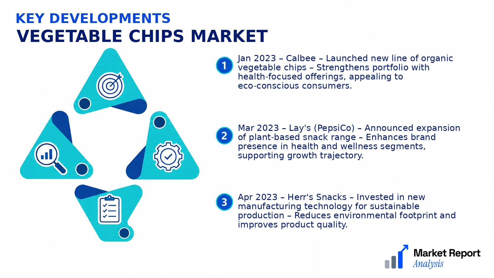 Vegetable Chips Market Key Developments and Strategic Business Developments