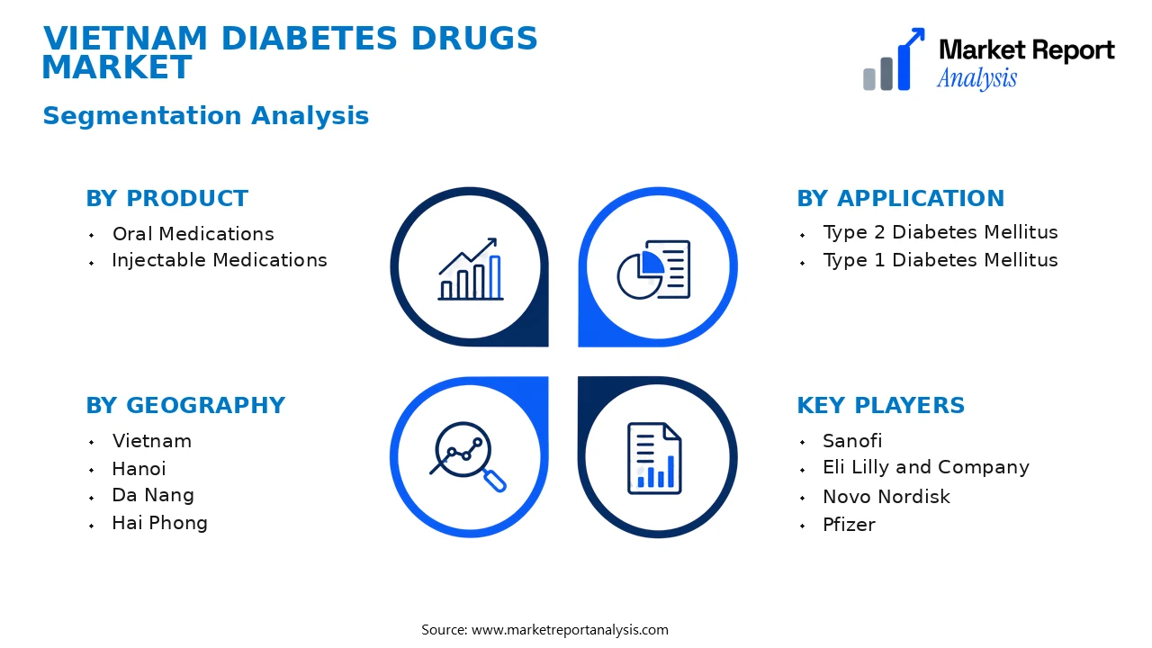 Vietnam Diabetes Drugs Market Segments and Segmentation Analysis
