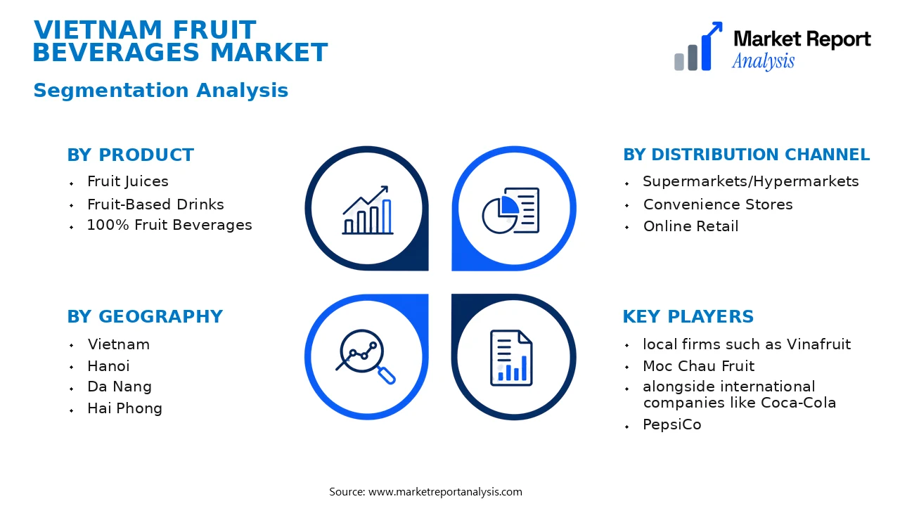 Vietnam Fruit Beverages Market Segments and Segmentation Analysis