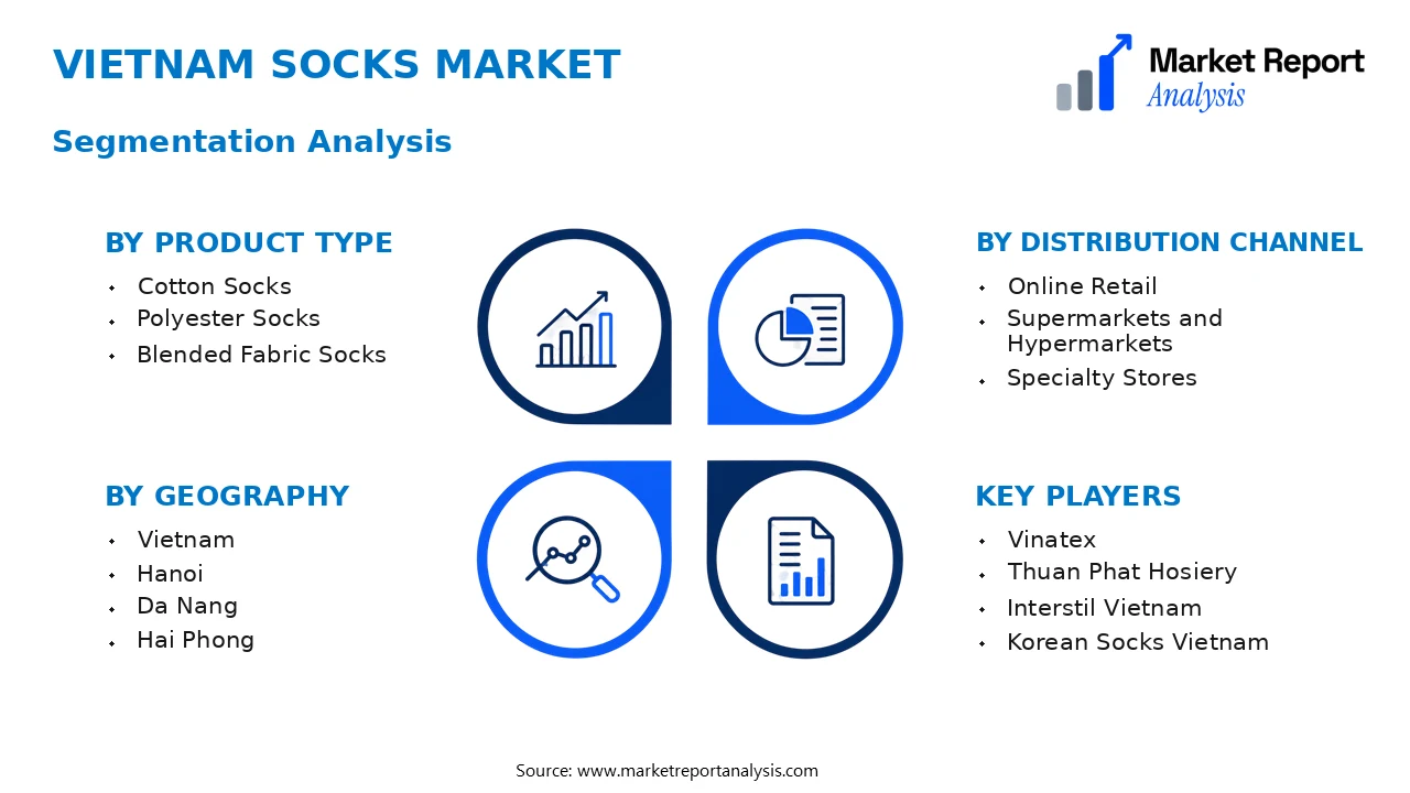 Vietnam Socks Market Segments and Segmentation Analysis